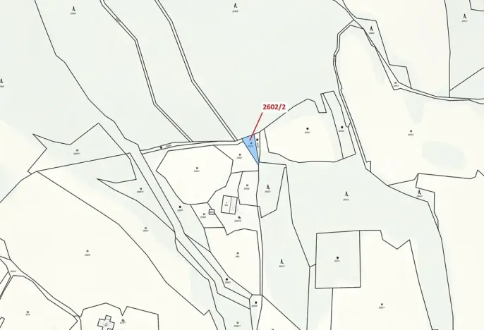 Dražba louky, Valašská Bystřice, 255 m2