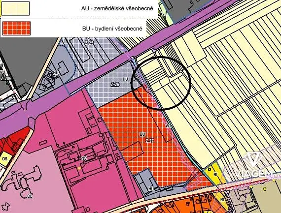 Prodej podílu pole, Hodonín, 671 m2