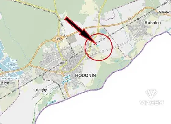Prodej podílu pole, Hodonín, 671 m2