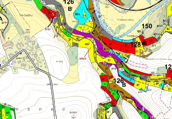 Dražba lesa, Zářecká Lhota, 20728 m2