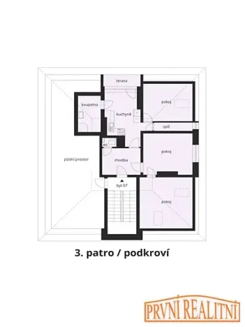 Prodej bytu 3+1, Uherský Brod, Ant. Dvořáka, 68 m2
