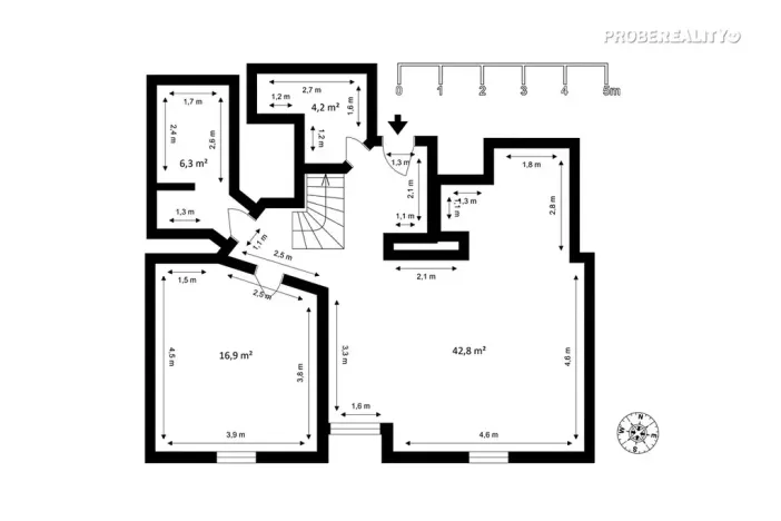 Prodej bytu 2+kk, Praha - Vršovice, Přípotoční, 80 m2