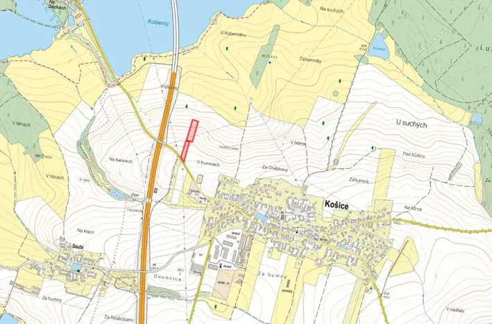 Prodej pole, Košice, 4106 m2
