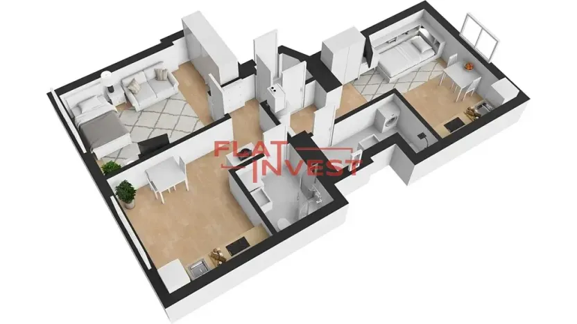 Pronájem bytu 1+kk, Praha - Vokovice, Kladenská, 21 m2