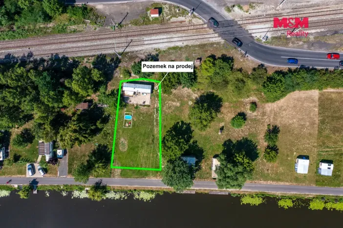 Prodej zahrady, Křešice, 612 m2