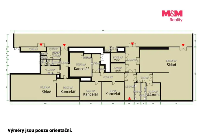 Pronájem obchodního prostoru, Plzeň - Východní Předměstí, Americká, 1603 m2