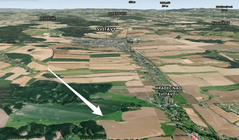 Prodej louky, Hradec nad Svitavou, 7140 m2