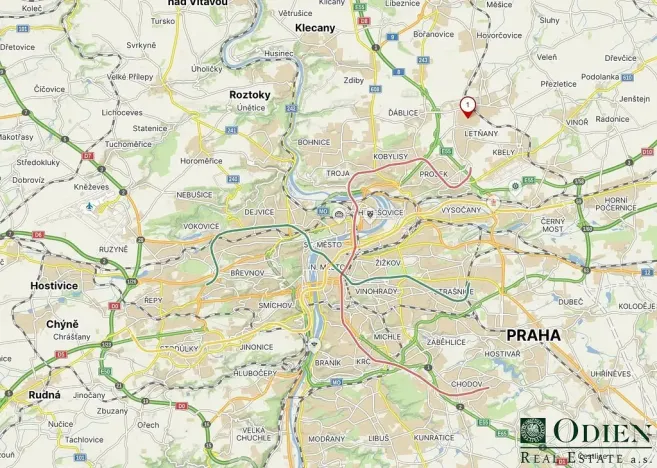 Pronájem komerčního pozemku, Praha - Letňany, Beranových, 5000 m2