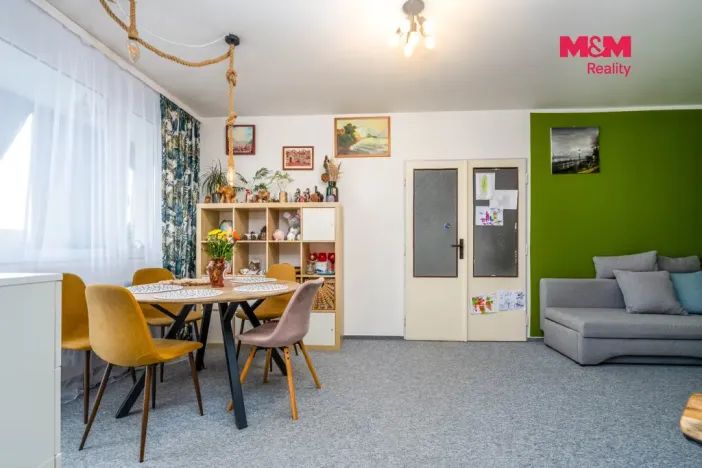 Pronájem bytu 3+kk, Praha - Bohnice, Řešovská, 67 m2