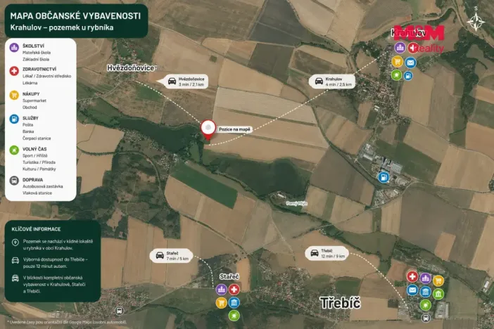 Prodej pozemku pro bydlení, Krahulov, 1125 m2
