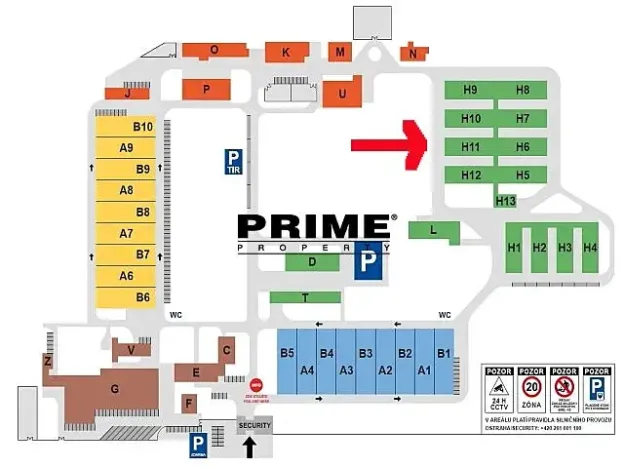 Pronájem skladu, Praha - Horní Počernice, Ve žlíbku, 378 m2