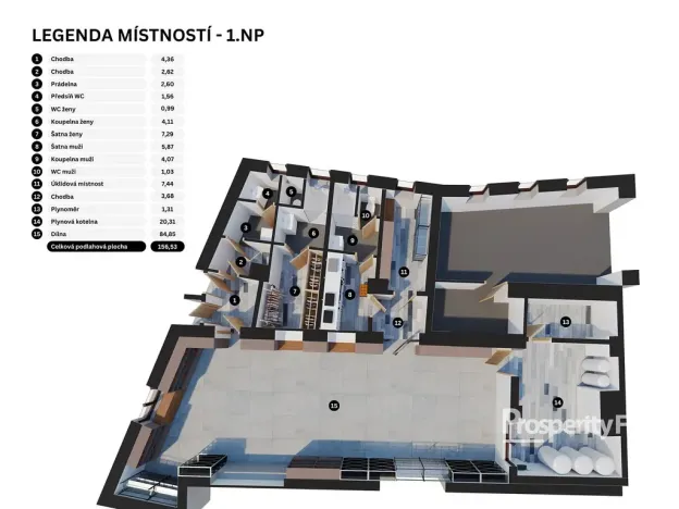 Prodej rodinného domu, Ostrava - Mariánské Hory, 28. října, 857 m2