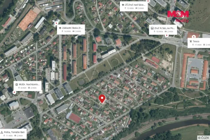 Prodej rodinného domu, Zruč nad Sázavou, Polní, 66 m2