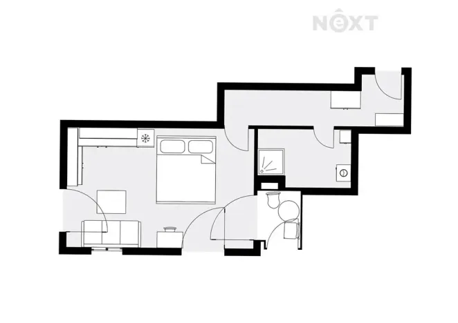 Prodej bytu 1+kk, Vrchlabí, Horská, 43 m2