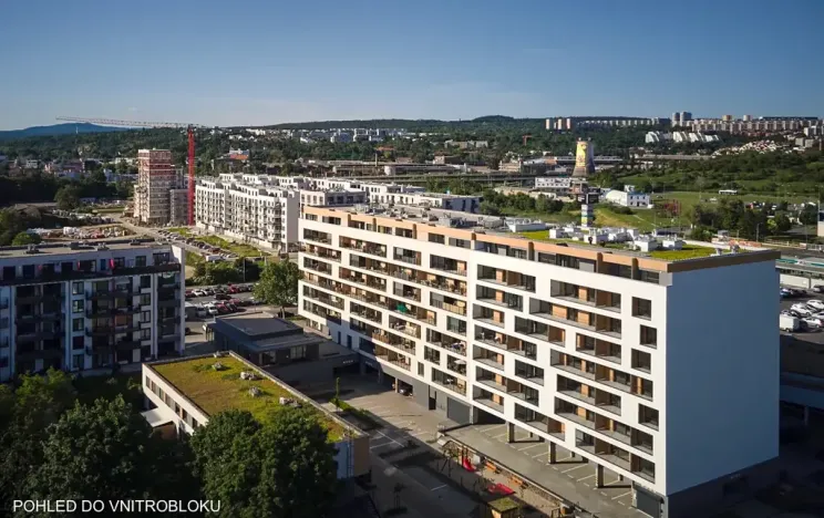 Pronájem bytu 2+kk, Brno, U Červeného mlýna, 53 m2