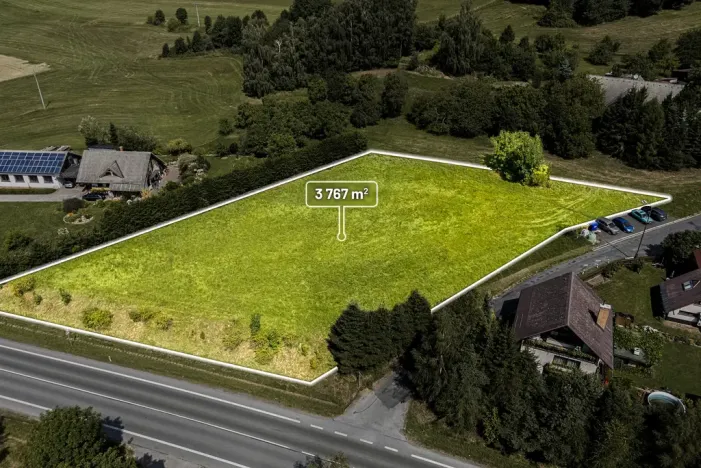 Prodej pozemku, Horní Branná - Valteřice, 3767 m2
