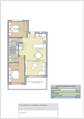 Prodej rodinného domu, Rojales, Alicante, Španělsko, 76 m2