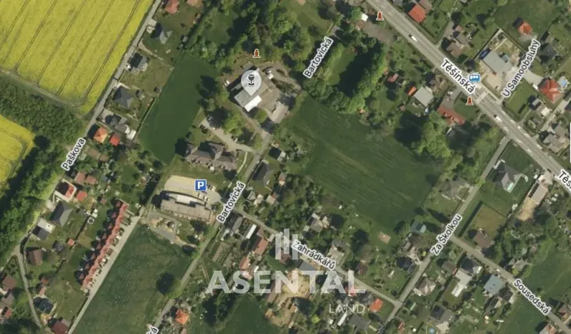 Prodej pozemku, Ostrava - Bartovice, Bartovická, 11625 m2