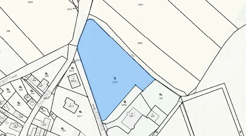 Prodej zahrady, Kostelec nad Černými lesy, 4219 m2