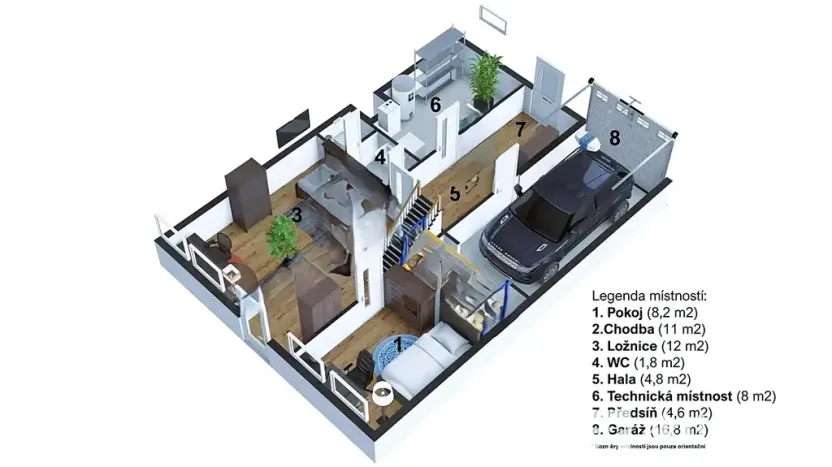 Prodej rodinného domu, Tišice, Hasičská, 150 m2