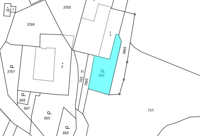 Prodej zahrady, Zahrádky, 374 m2