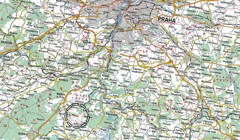 Prodej pole, Bratřínov, 46823 m2