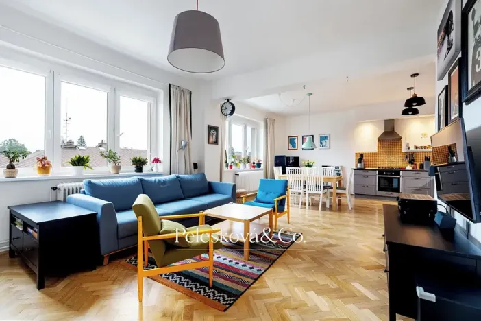 Prodej bytu 3+kk, Praha - Žižkov, Viklefova, 100 m2