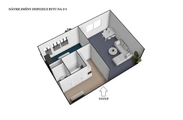 Prodej bytu 1+1, Brno - Lesná, Nejedlého, 38 m2