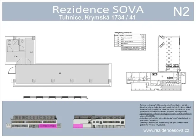 Prodej obchodního prostoru, Karlovy Vary, Krymská, 61 m2