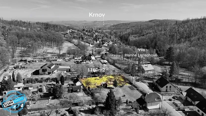 Prodej pozemku pro bydlení, Krnov, Ježník, 1160 m2