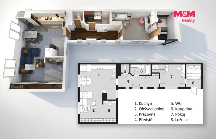 Prodej rodinného domu, Postřižín, Vinohradská, 80 m2