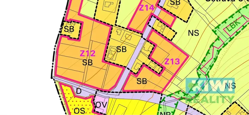 Prodej pozemku pro bydlení, Horní Bludovice, 871 m2