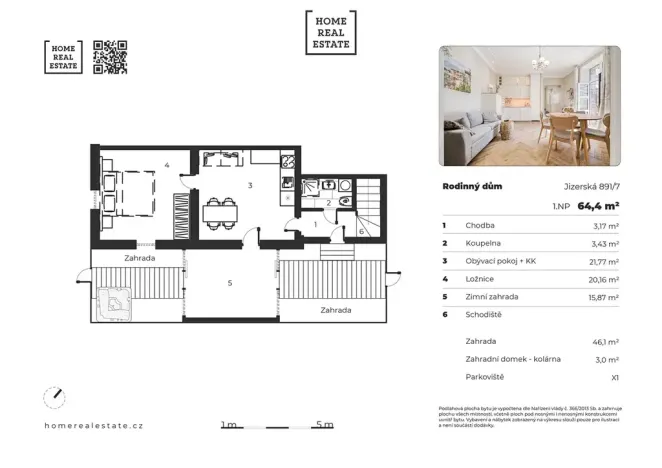 Prodej rodinného domu, Praha - Čakovice, Jizerská, 114 m2