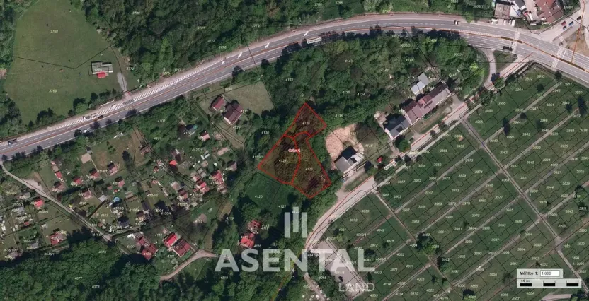 Prodej pozemku, Orlová - Město, Klášterní, 2442 m2
