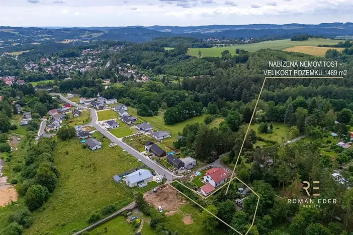 Prodej pozemku pro bydlení, Mirošovice, Na Vrchách, 1493 m2