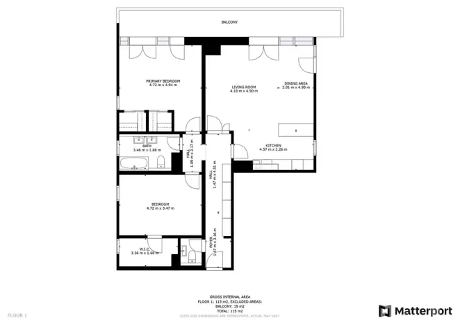 Pronájem bytu 3+kk, Praha - Hodkovičky, U Zátiší, 109 m2