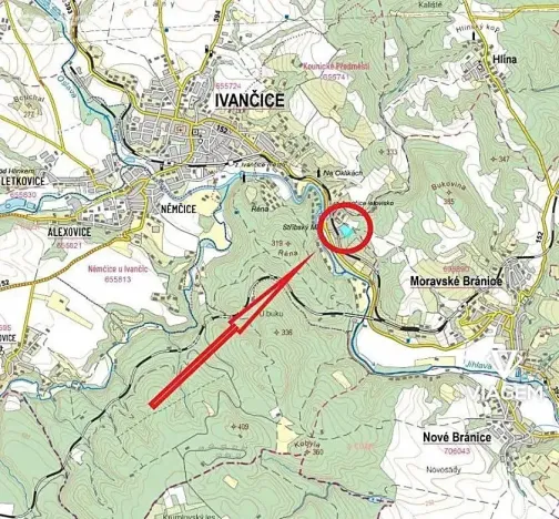 Prodej podílu pole, Ivančice, 3037 m2