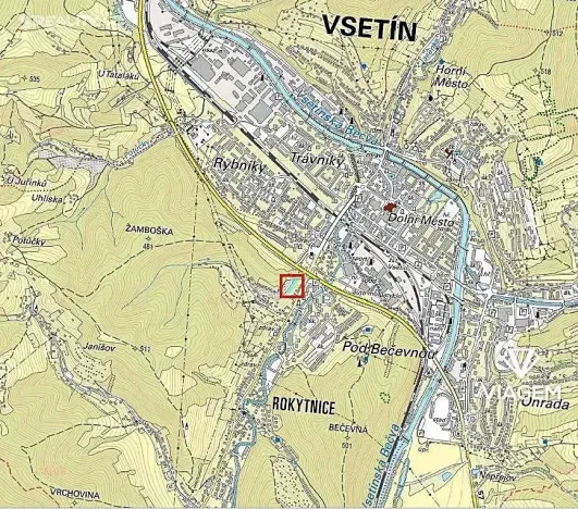 Prodej podílu pozemku pro bydlení, Vsetín, Rokytnice, 893 m2