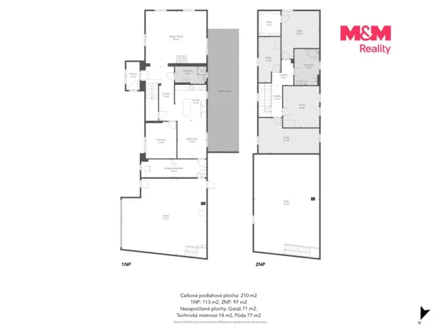 Prodej rodinného domu, Neumětely, V Chaloupkách, 210 m2