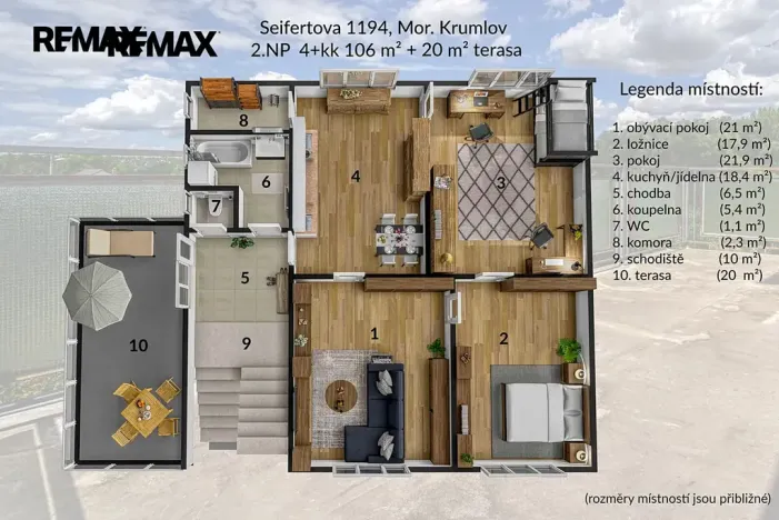 Prodej rodinného domu, Moravský Krumlov, Seifertova, 400 m2