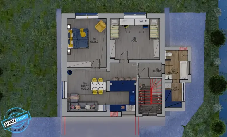Pronájem bytu 3+kk, Háj ve Slezsku, 79 m2