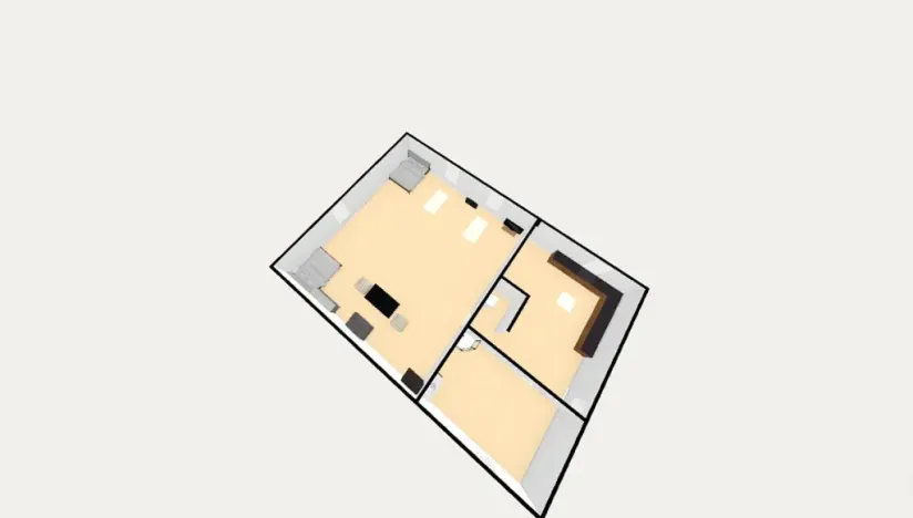 Pronájem bytu 1+kk, Městečko, 70 m2