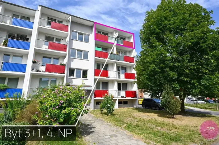 Prodej bytu 3+1, Hlubočky, Na Orátě, 75 m2