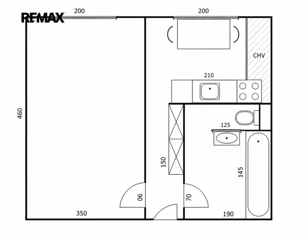 Prodej bytu 1+1, Bojkovice, Mánesova II, 30 m2