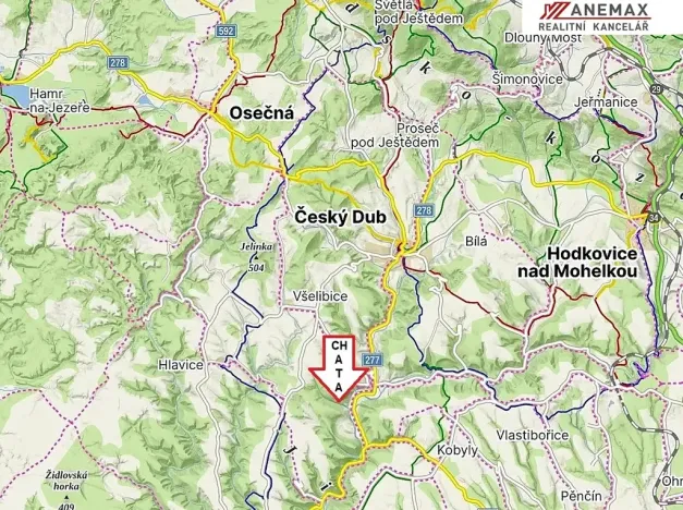 Prodej chaty, Všelibice, 50 m2