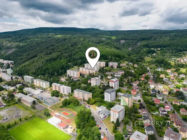Pronájem bytu 3+1, Děčín, Na Vyhlídce, 64 m2