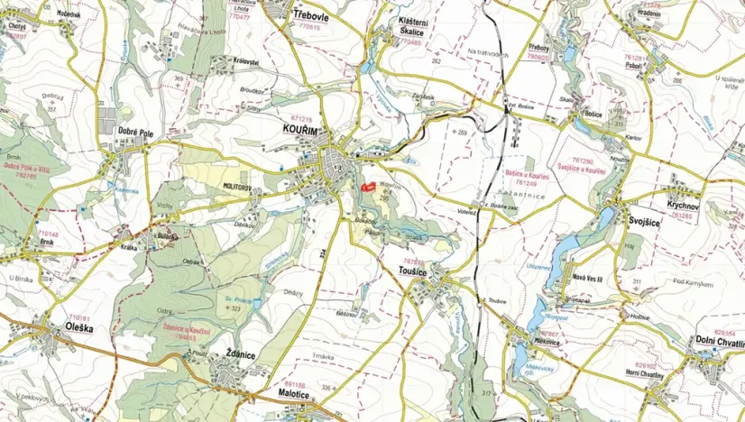 Prodej louky, Kouřim, 15603 m2