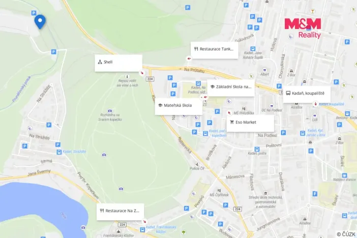 Prodej zahrady, Klášterec nad Ohří - Mikulovice, 295 m2