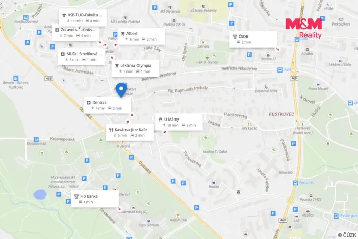 Prodej bytu 3+1, Ostrava - Poruba, Plk. Rajmunda Prchaly, 67 m2