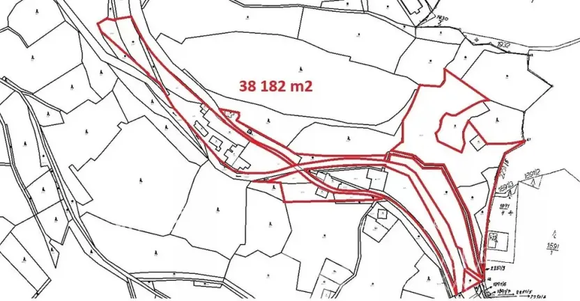 Prodej komerčního pozemku, Rejštejn, Náměstí Svobody, 38182 m2